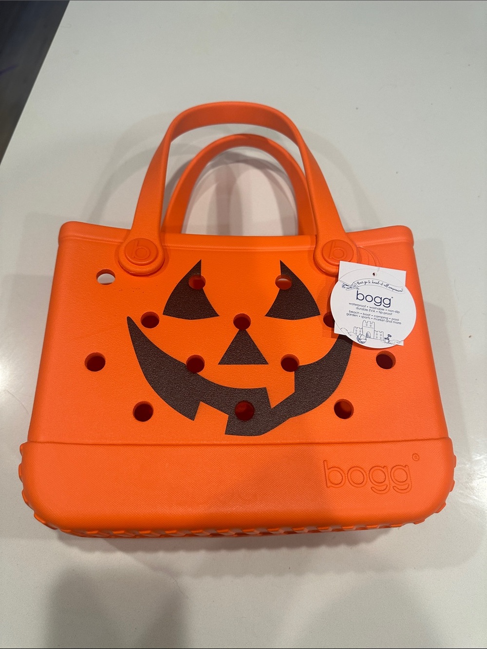 BOGG Jack-O'-Lantern Halloween Tote Bag